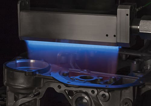 flame technology treating metal